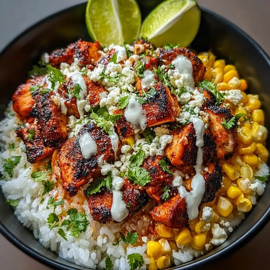 Street Corn Chicken Bowl: A Flavorful & Easy Recipe - Recipe Image