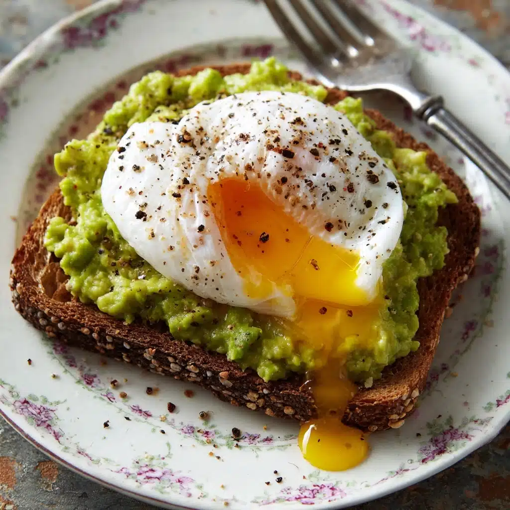 Avocado Toast with Poached Egg: Your Everyday Brunch Hero Recipe - Recipe Image