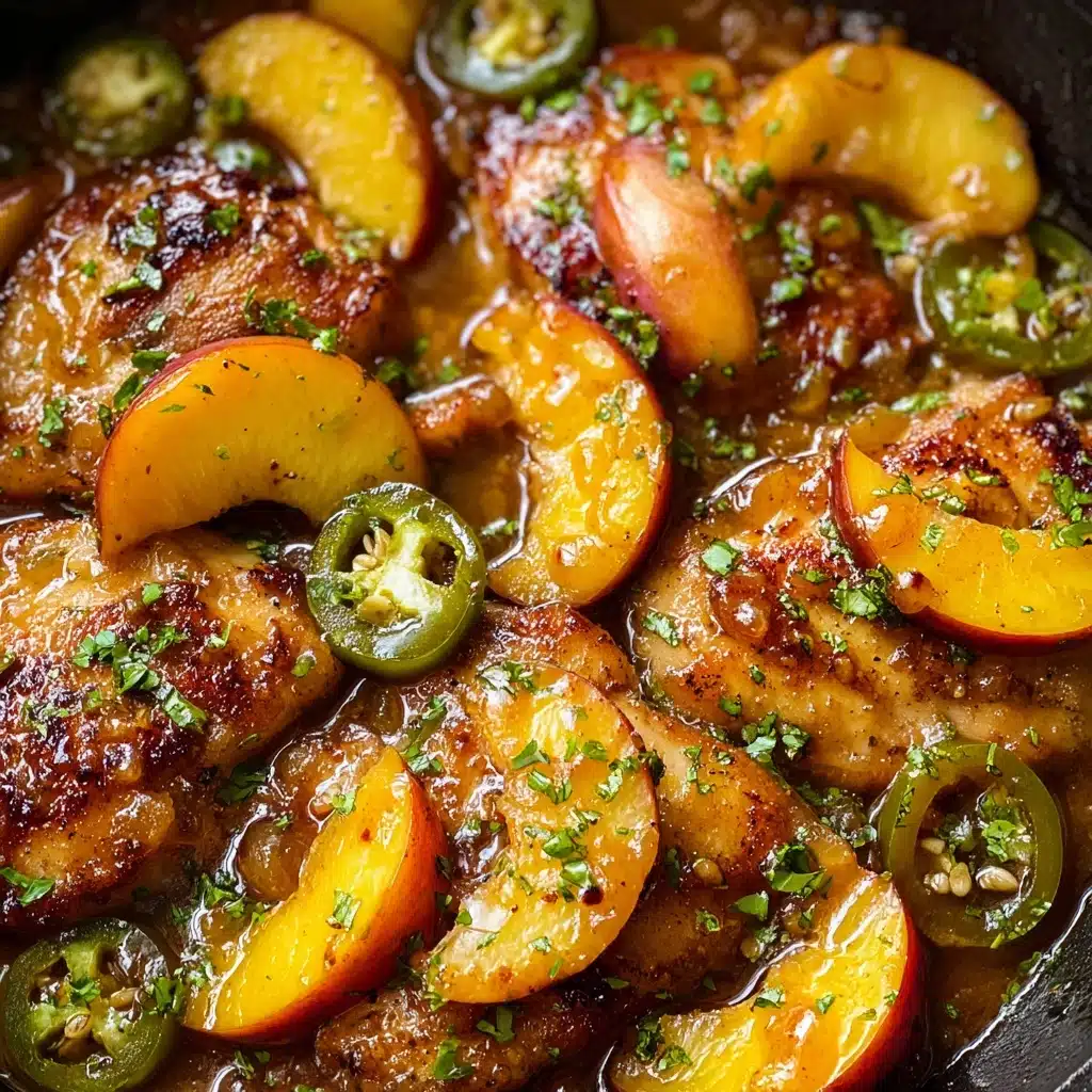 Jalapeno Peach Chicken Recipe