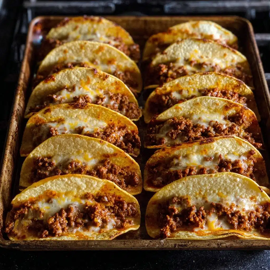 Crispy Ground Beef Tacos Recipe - Recipe Image