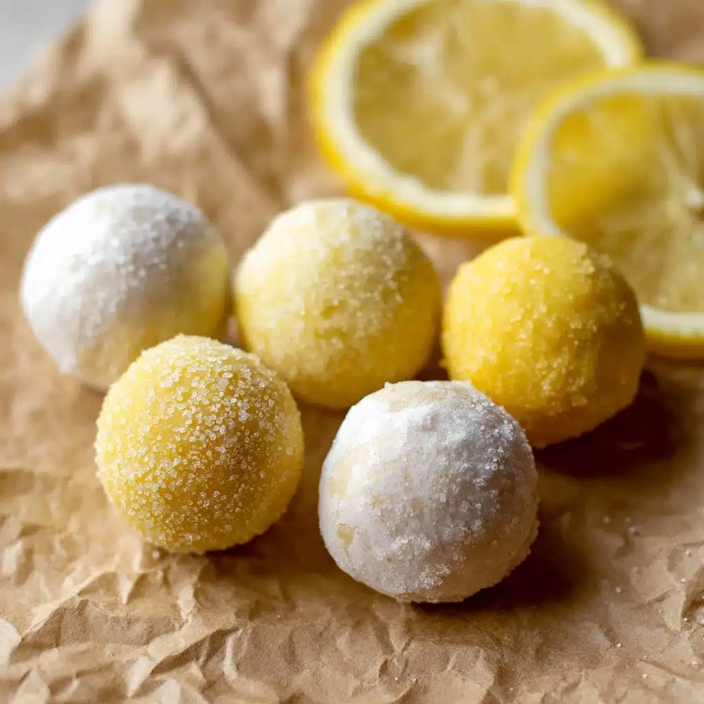 Lemon Truffles Recipe - Recipe Image