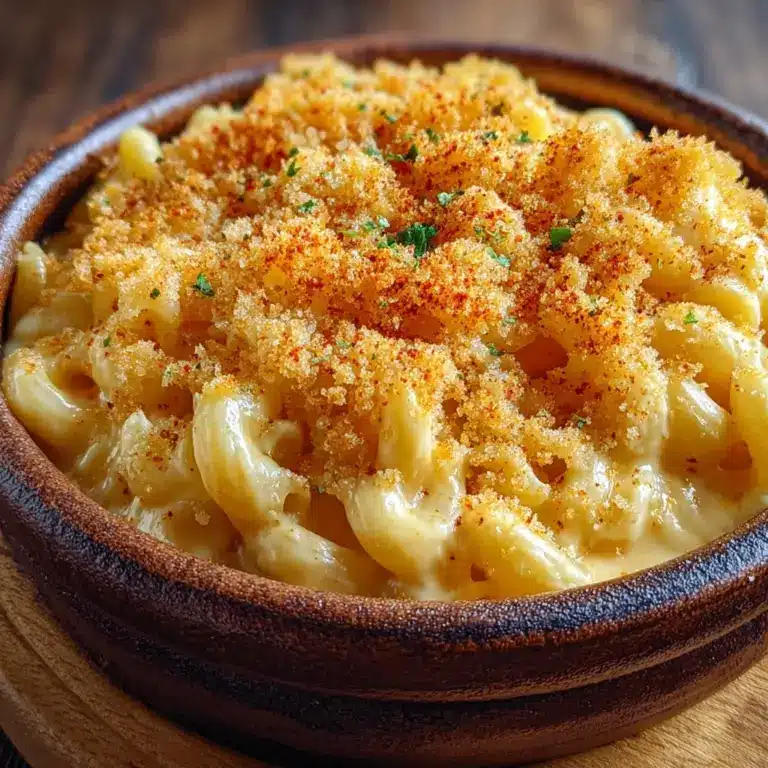 Cheesy Baked Macaroni and Cheese Recipe