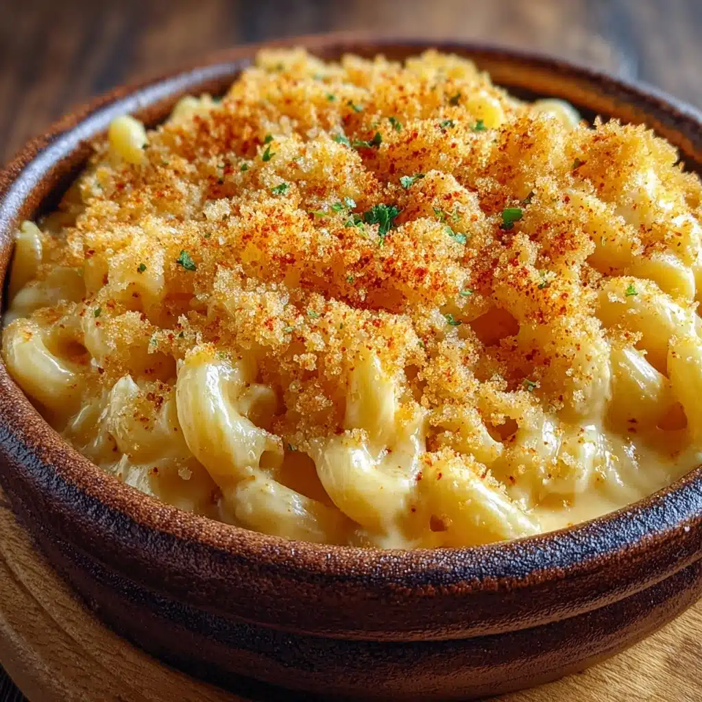 Cheesy Baked Macaroni and Cheese Recipe - Recipe Image