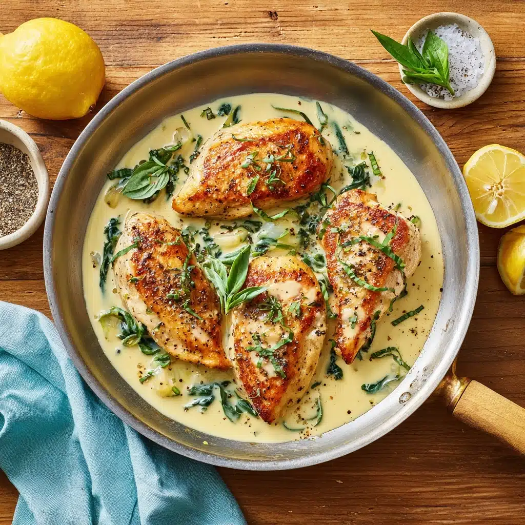 Lemon Basil Chicken Recipe