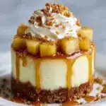 Mini Caramel Apple Cheesecake Bites – Irresistible Treats Recipe