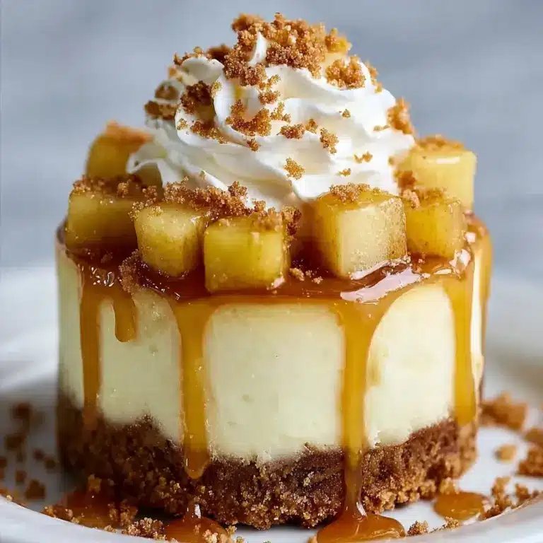 Mini Caramel Apple Cheesecake Bites – Irresistible Treats Recipe