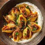 Spicy Unstuffed Shells with Whipped Ricotta Recipe