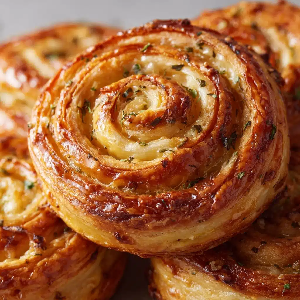 Cheesy Garlic Butter Rollups Recipe - Recipe Image