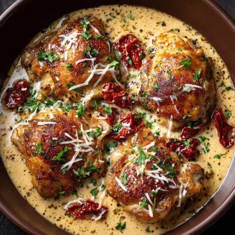 Crockpot Marry Me Chicken Thighs Recipe
