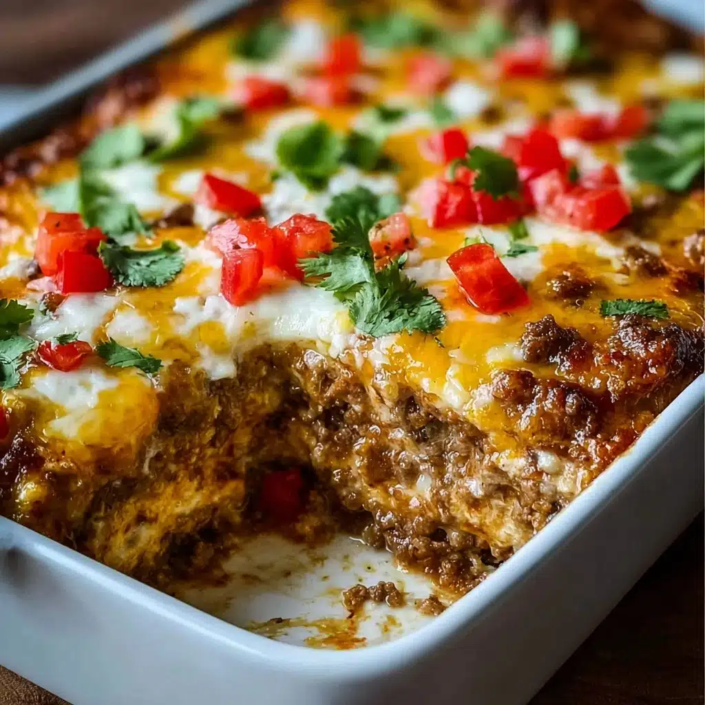 Low Carb Philly Cheesesteak Casserole Recipe - Recipe Image