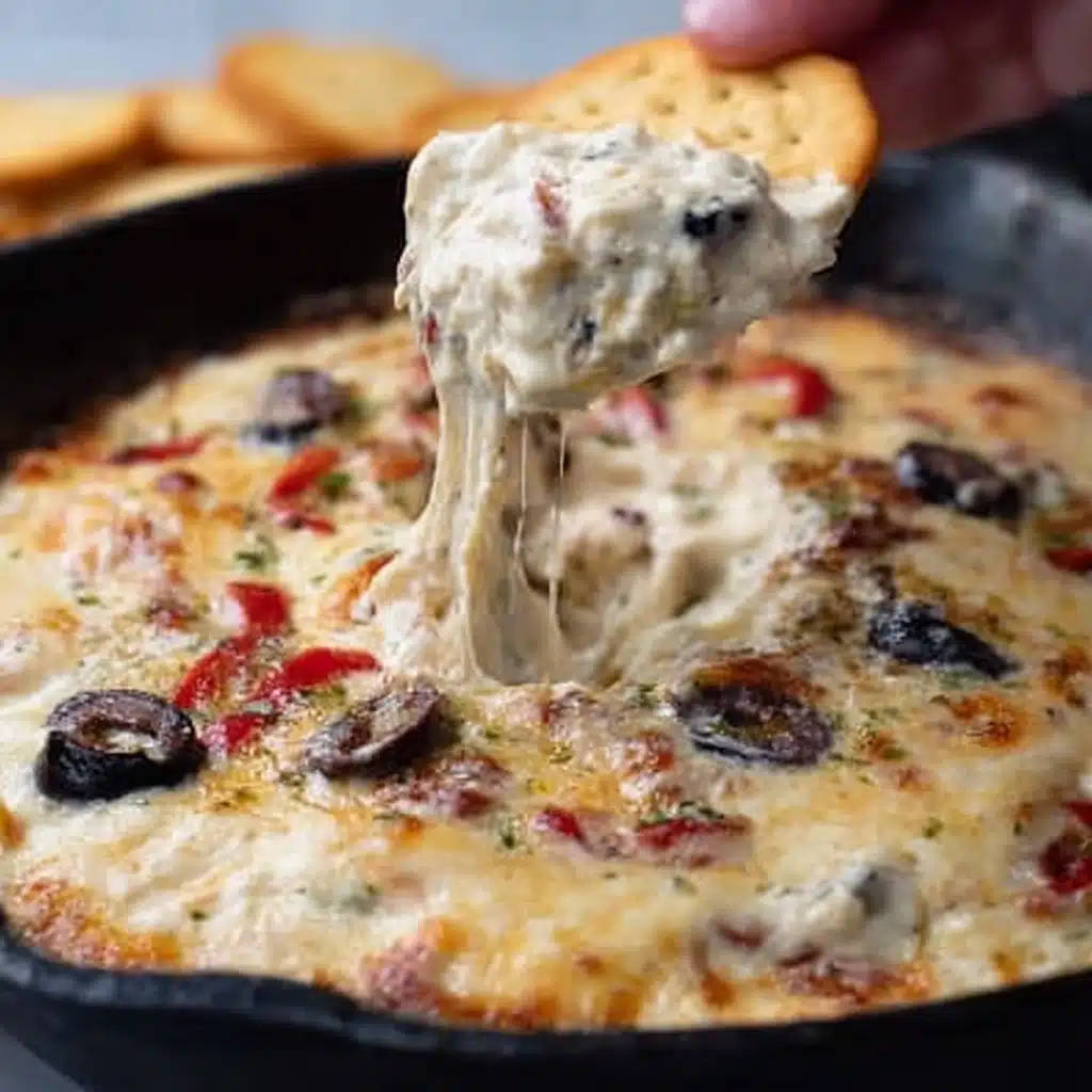 Olive Cheese Dip Recipe