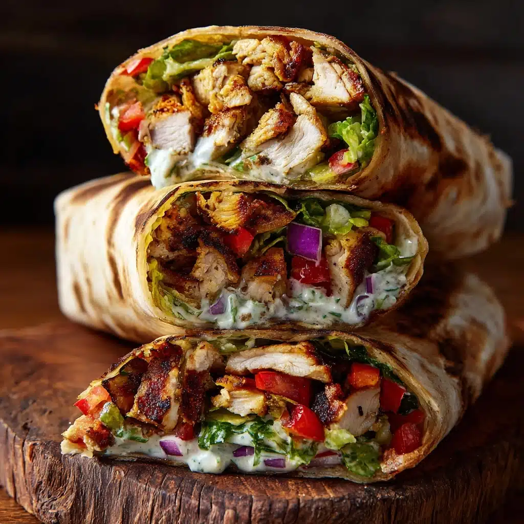 Grilled Greek Chicken Gyros Recipe - Recipe Image