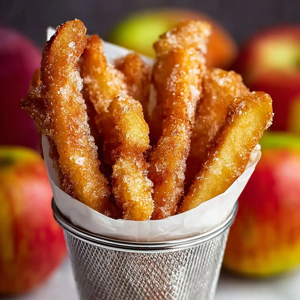Crispy Air Fryer Apple Fries Recipe - Recipe Image