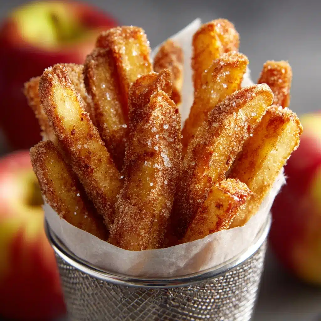 Crispy Air Fryer Apple Fries Recipe - Recipe Image