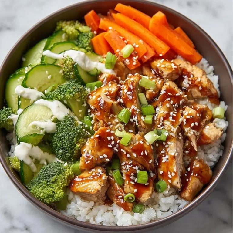 Teriyaki Chicken Rice Bowl Recipe