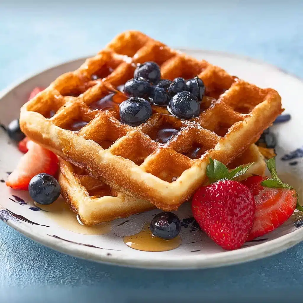 Almond Flour Waffles Recipe - Recipe Image