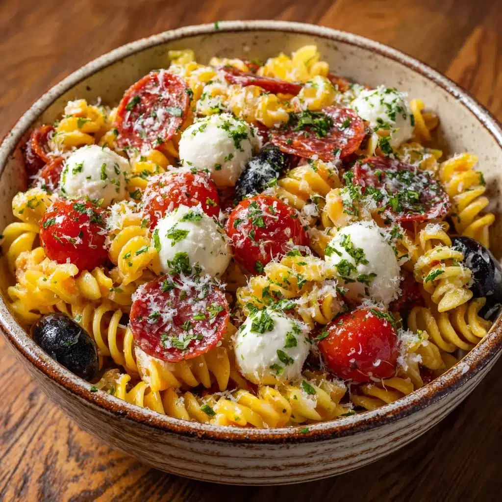 Zesty Italian Pasta Salad Recipe - Recipe Image