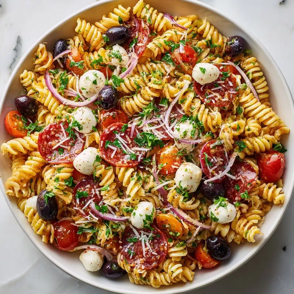 Zesty Italian Pasta Salad Recipe