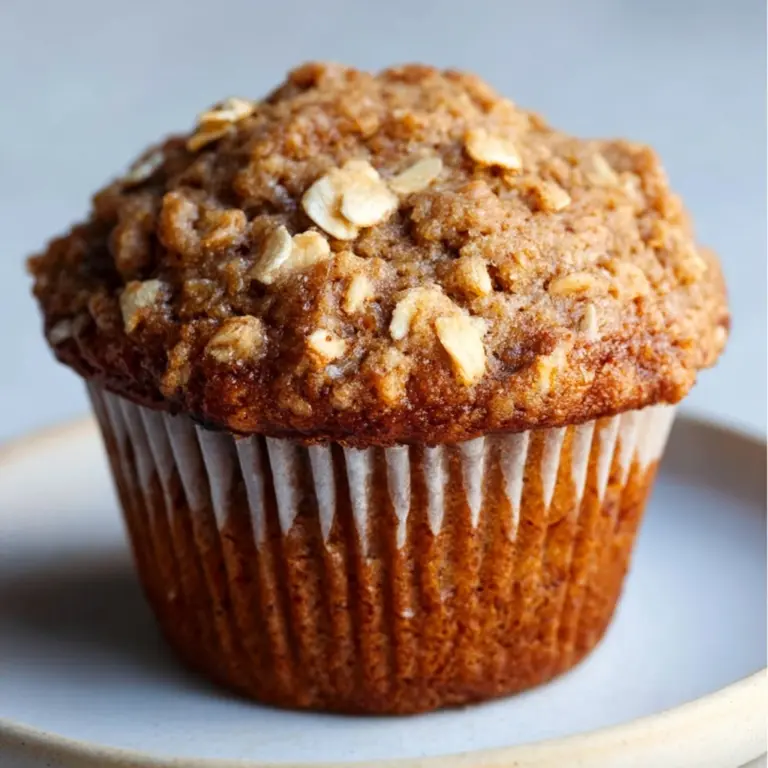 Healthy Banana Oatmeal Muffins Recipe