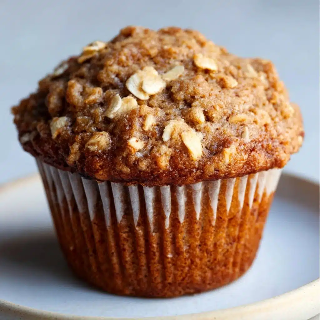 Healthy Banana Oatmeal Muffins Recipe - Recipe Image