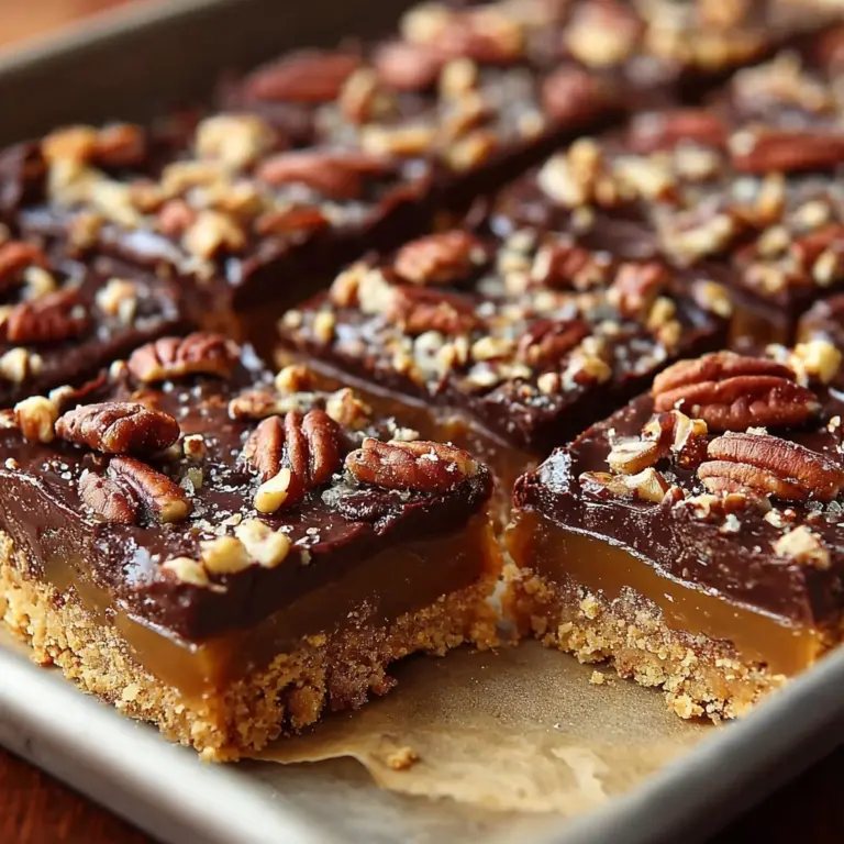 Easy Turtle Bars Recipe