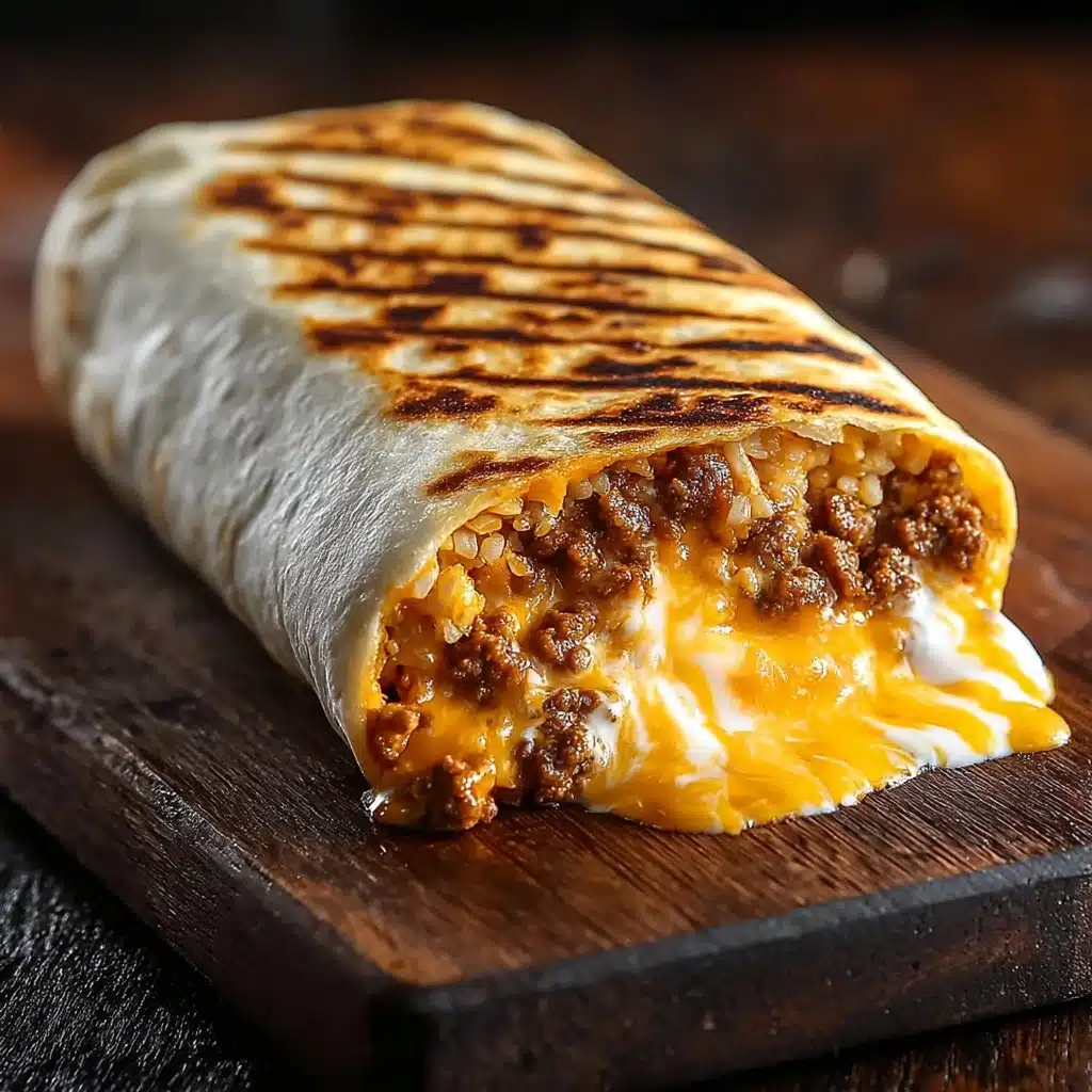 Grilled Cheese Burrito Recipe - Recipe Image