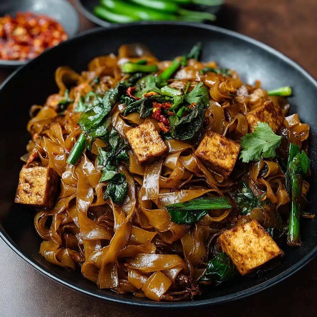 Street Style Thai Drunken Noodles Recipe - Recipe Image