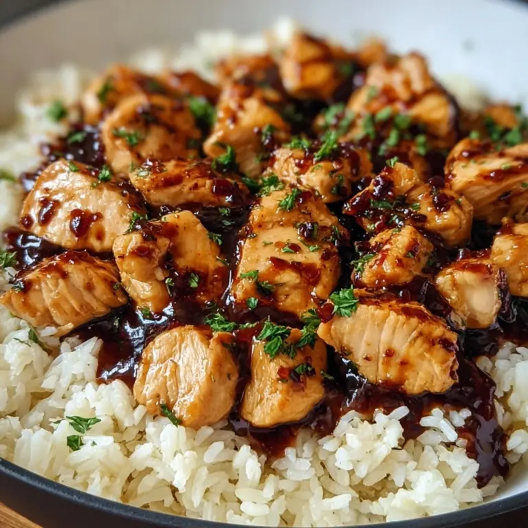 One-Pan Bold Honey BBQ Chicken Rice Recipe