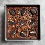 Easy Fudgy Oreo Brownie Recipe