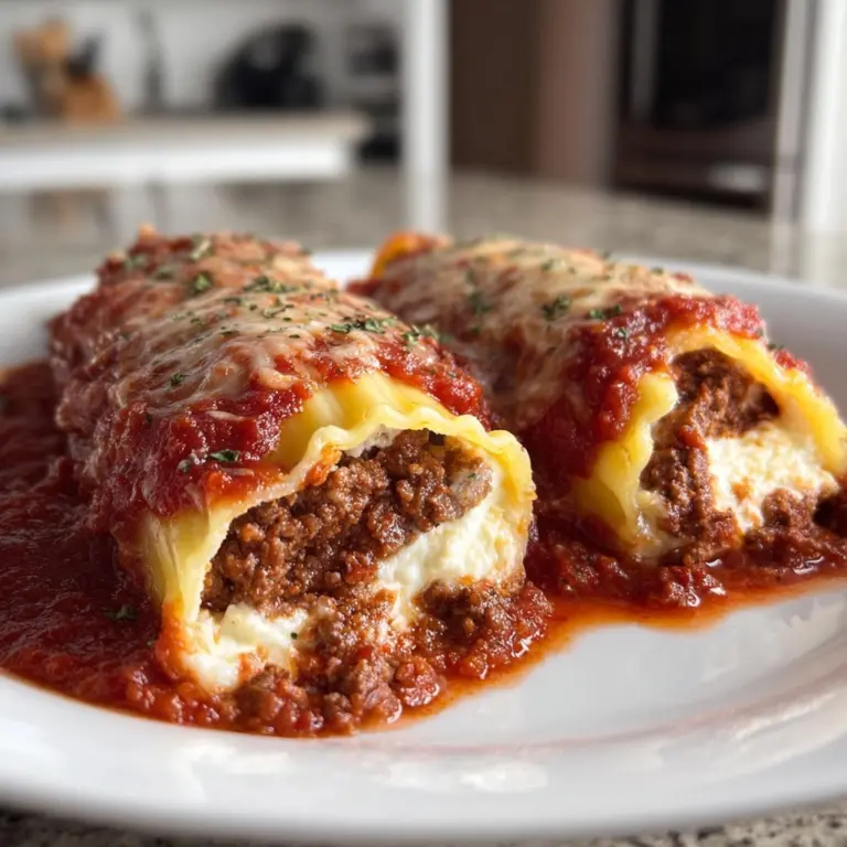 Irresistible 12-Stuffed Manicotti Meat Sauce Perfection Recipe