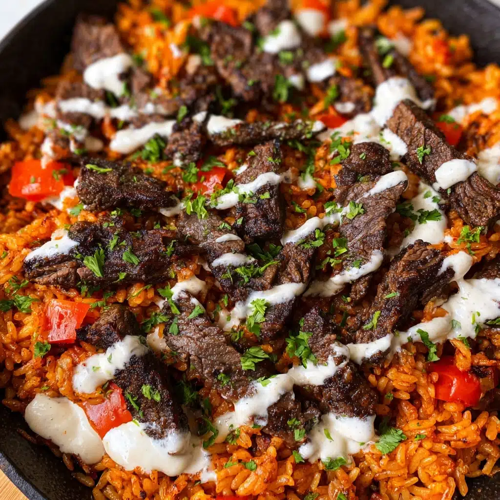 Steak & Queso Rice Recipe