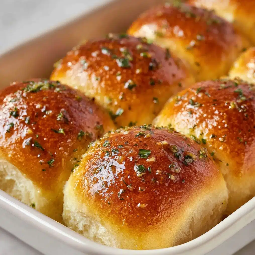 Garlic Dinner Rolls Recipe