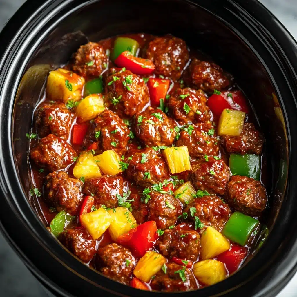Dump and Go Crockpot Dump and Go Sweet and Sour Meatballs Recipe - Recipe Image