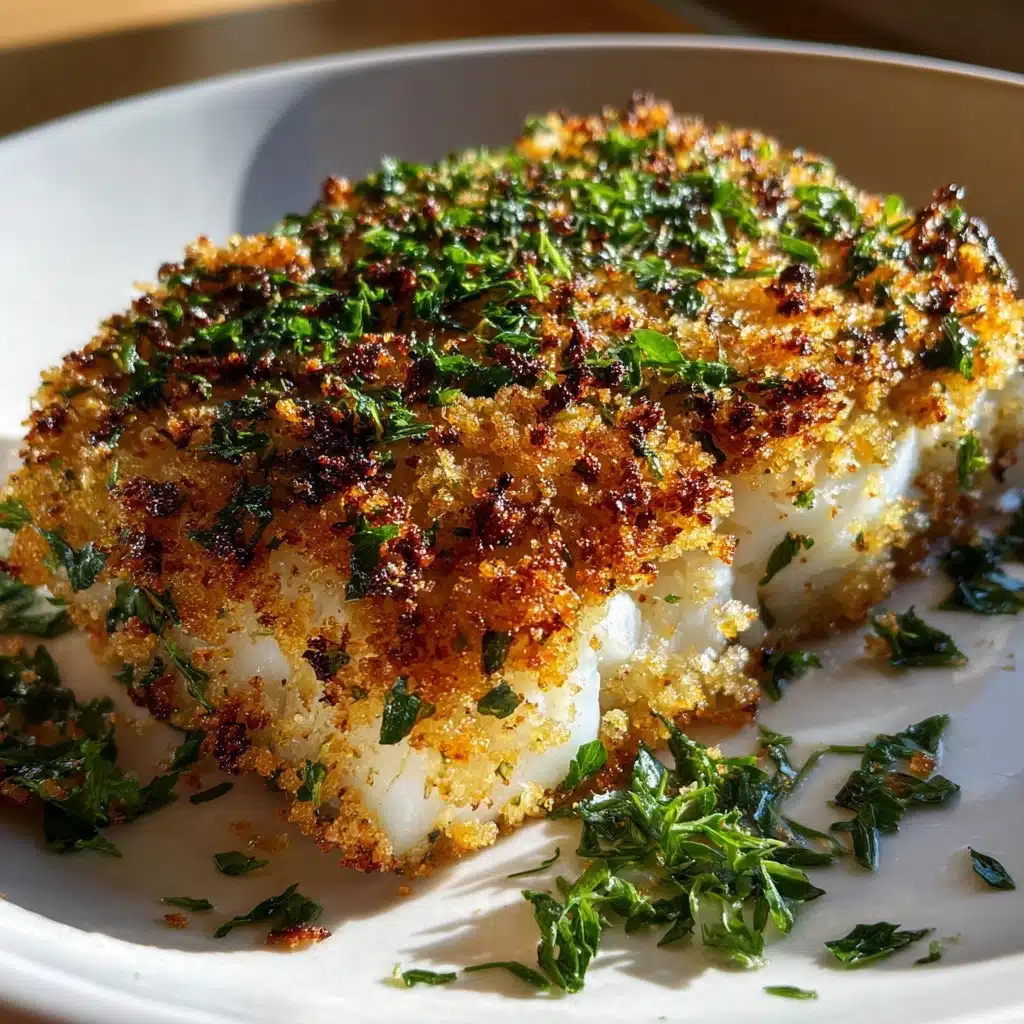Garlic Parmesan Crusted Halibut: 15-Minute Baked Perfection Recipe