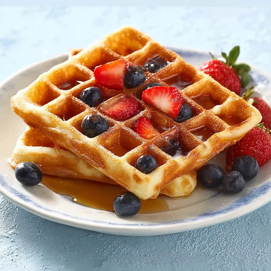 Almond Flour Waffles Recipe - Recipe Image