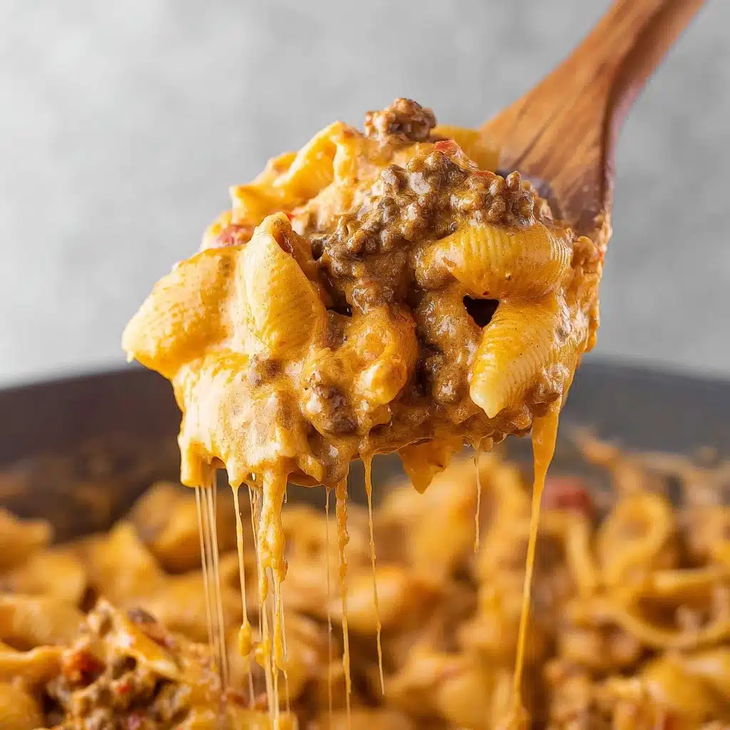 Cheesy Beef Taco Pasta Recipe - Recipe Image