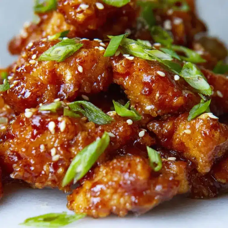 Crispy Chinese Honey Garlic Chicken (30 Minutes) Recipe