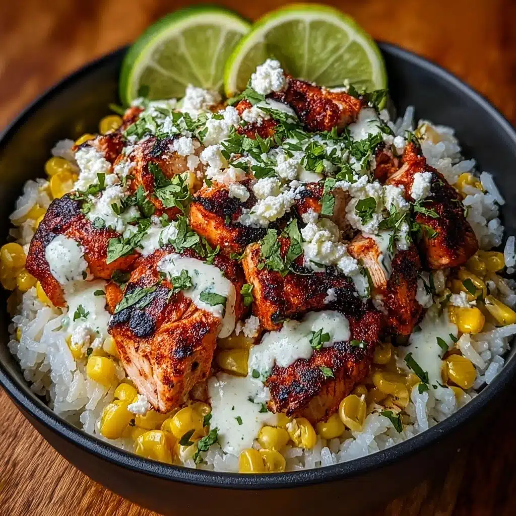Street Corn Chicken Bowl: A Flavorful & Easy Recipe - Recipe Image