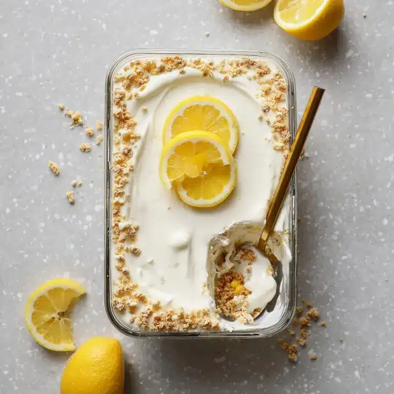 Lemon Cheesecake Overnight Oats Recipe