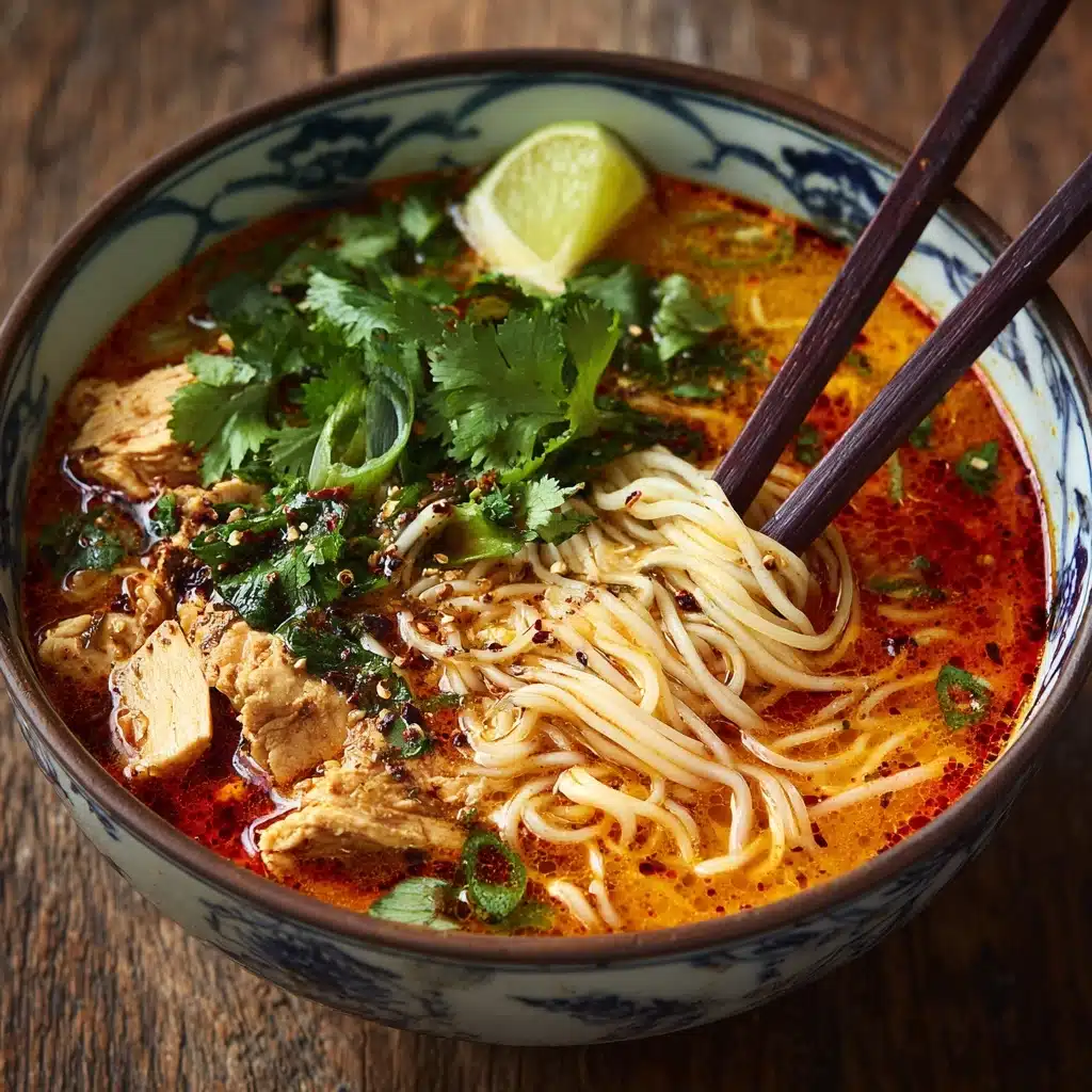Thai Red Curry Noodle Soup Recipe - Recipe Image