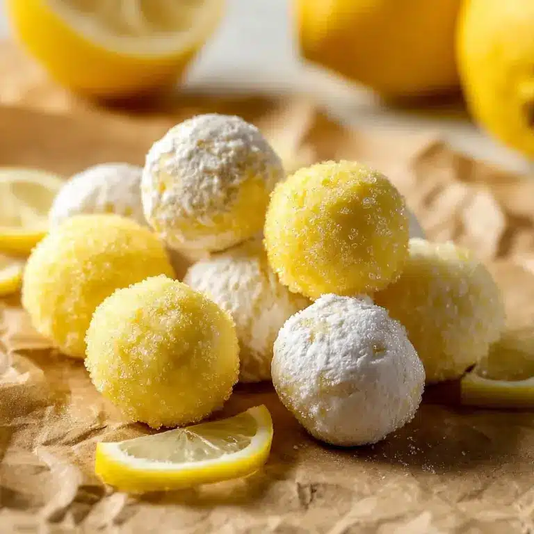 Lemon Truffles Recipe
