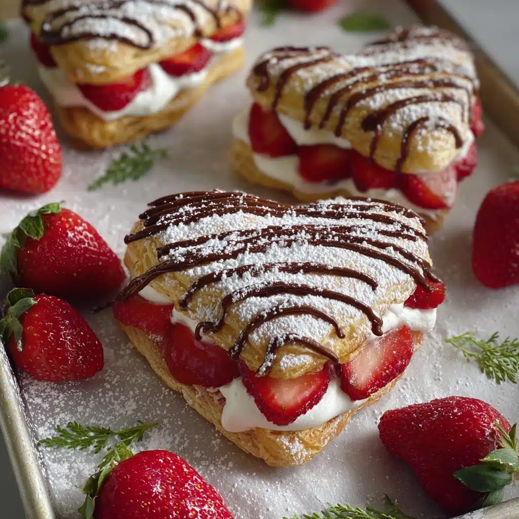 Strawberry Cream Puffs Recipe - Recipe Image