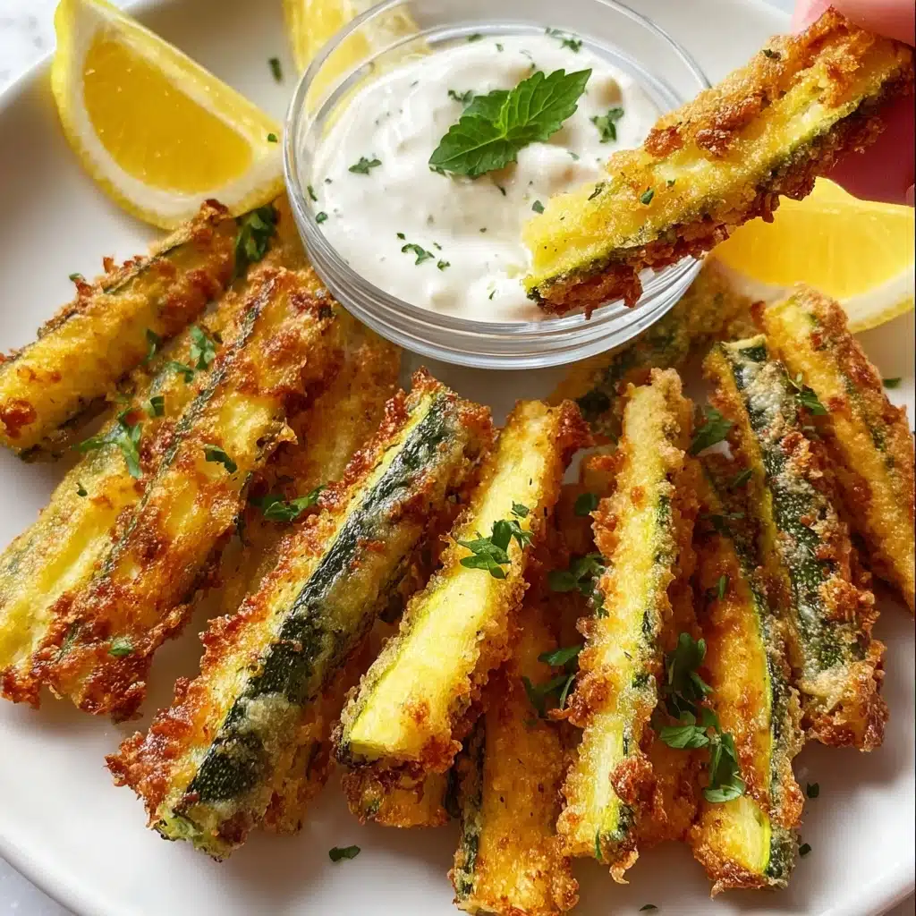 Keto Gluten-Free Zucchini Fries Recipe - Recipe Image