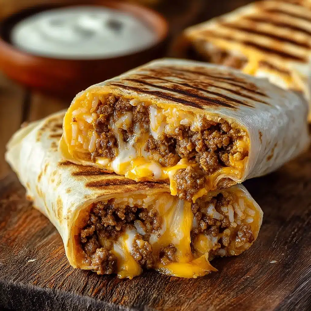 Grilled Cheese Burrito Recipe - Recipe Image