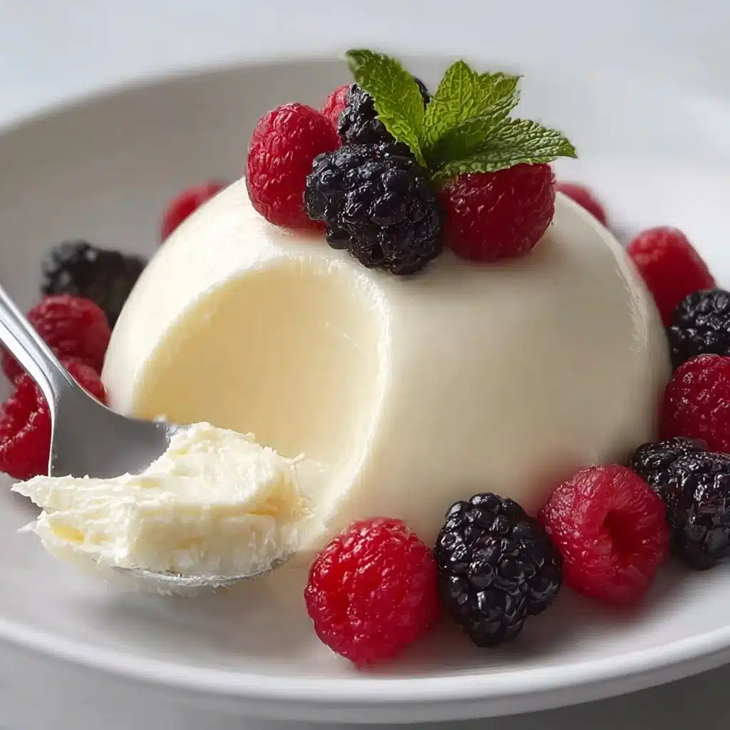 Bavarian Cream And Berries Recipe