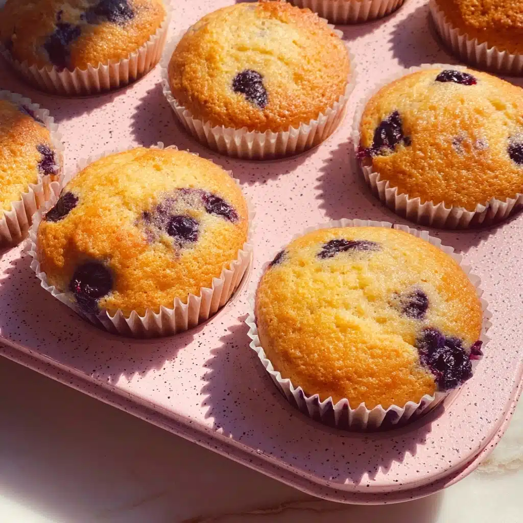 Lemon Blueberry Cupcakes Recipe - Recipe Image
