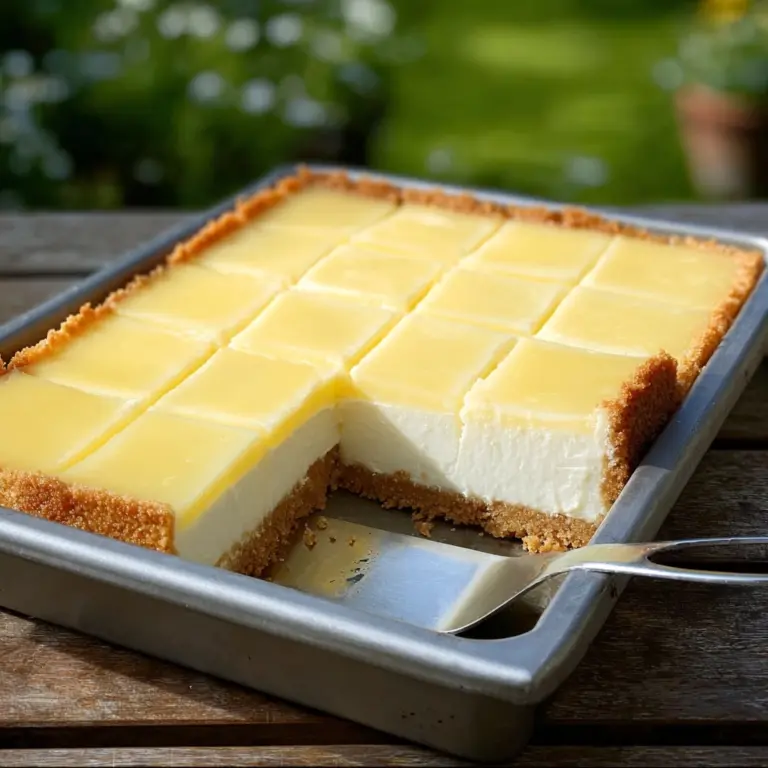 Italian Grandma’s Lemon Custard Cake – Classic Recipe