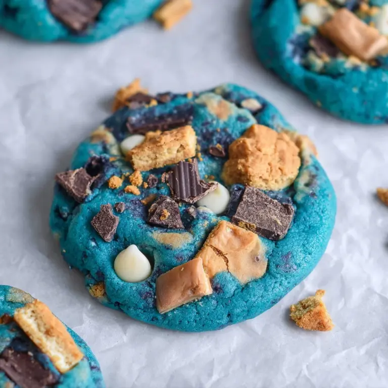 Cookie Monster Cookies Recipe