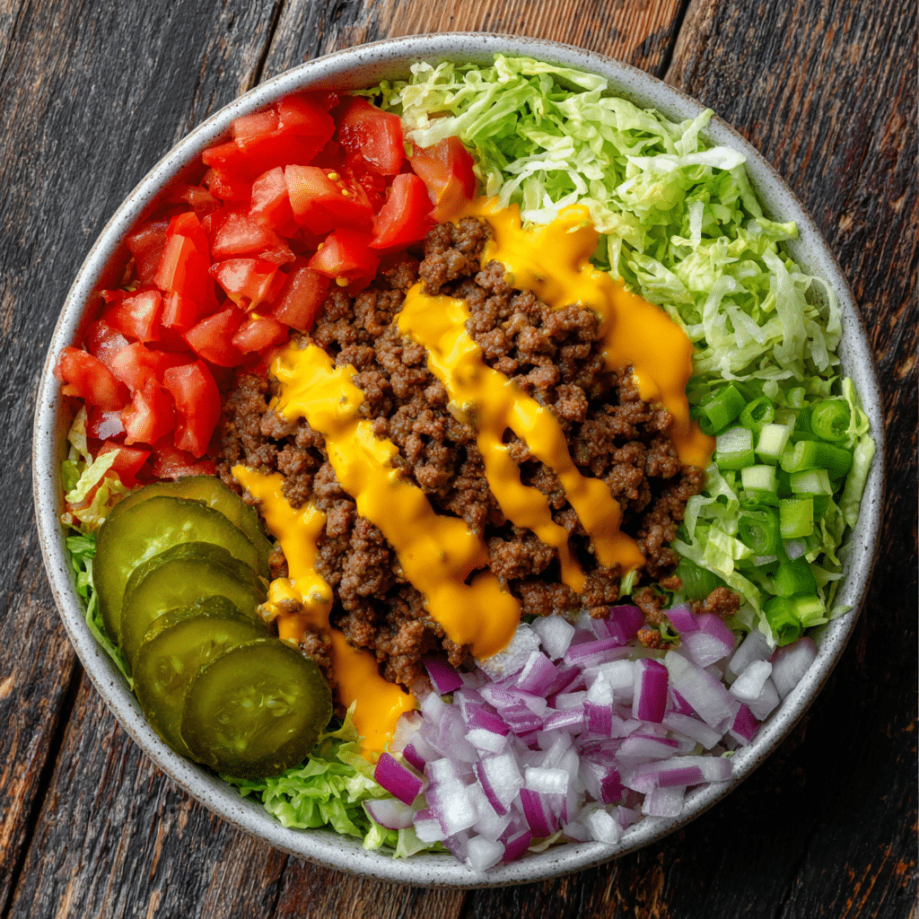 Burger Bowls – 1 Easy Recipe - Recipe Image