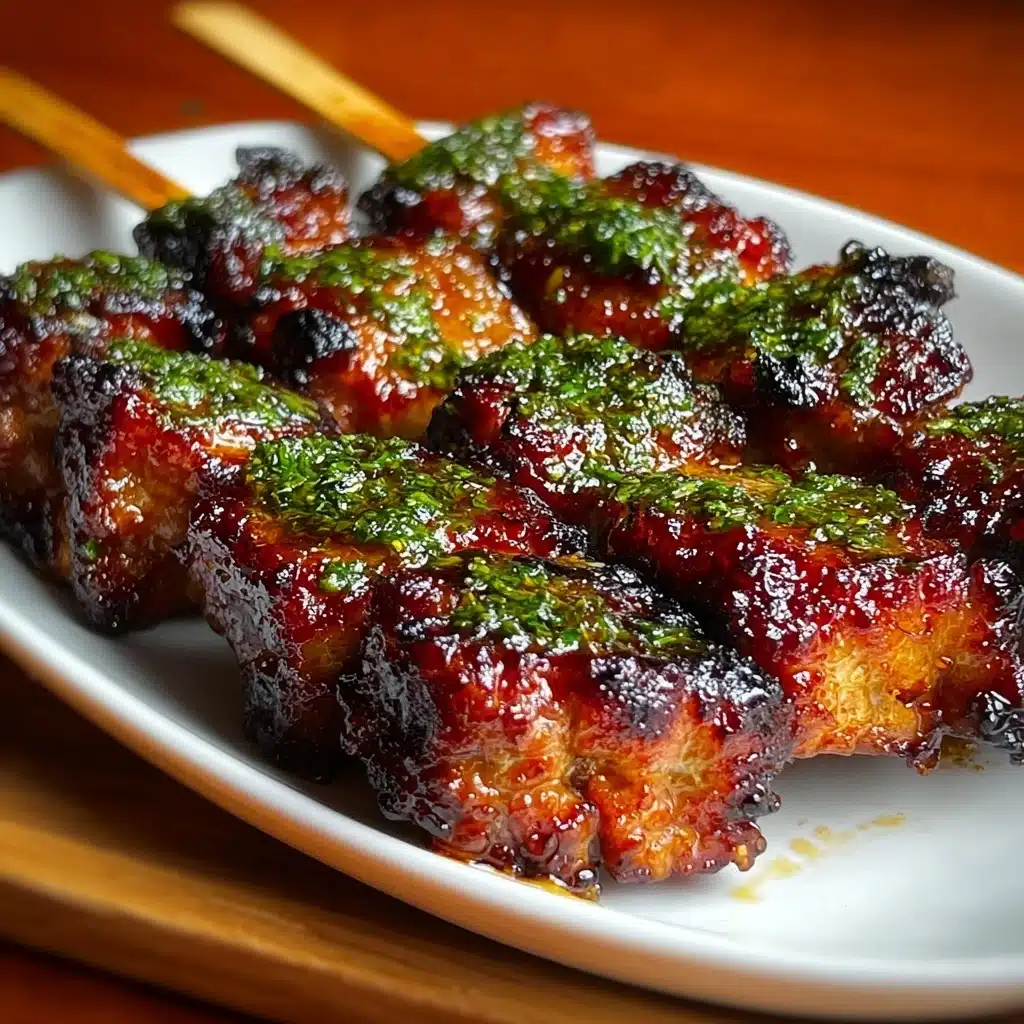 Grilled Thai Coconut Chicken Skewers Recipe - Recipe Image